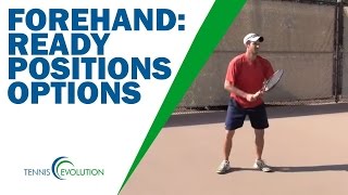 TENNIS FOREHAND TECHNIQUE  Forehand Technique Ready Position [upl. by Leind123]