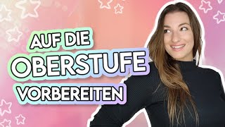 MATHE IN DER OBERSTUFE So kannst du dich darauf vorbereiten  Tipps zum Start in die Oberstufe [upl. by Maryrose]