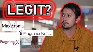 ARE FRAGRANCE DISCOUNTERS LEGIT  DO FRAGRANCENET FRAGRANCEX AND MAXAROMA SELL REAL FRAGRANCE [upl. by Notsag88]