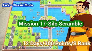 AW2  Mission 17  Silo Scramble Kanbei  Classic Campaign  Advance War 12 Reboot Camp [upl. by Hanafee]