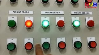 LCP lighting control panel using contactor and relay [upl. by Lleroj]