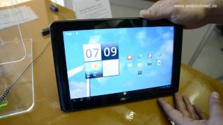 Acer Iconia Tab A700  A701  HandsOn  CeBIT 2012  androidnextde [upl. by Apfel329]