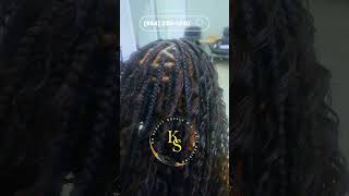 Discover Authentic African Hair Braiding at KS African Hair Braiding in Wake Forest NC [upl. by Agiaf]