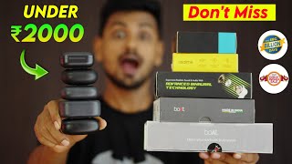 TOP 5 ⚡ Best Earbuds Under 2000 Rs Dont Miss 😳 Best TWS Earbuds Under ₹2000 in 2024 🔥 [upl. by Odnalor]