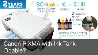 How to Setup Canon Printer with Ink System Installed PIXMA TS3122 [upl. by Wadleigh378]