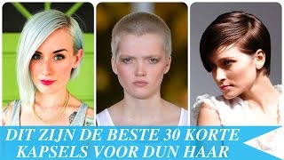 Dit zijn de beste 30 korte kapsels voor dun haar [upl. by Yetnruoc]