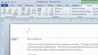 Word  Adding the document filename and pathname to a Header or Footer [upl. by Hareehat]