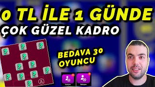 SADECE 24 SAATTE HARÄ°KA KADRO ğŸ˜² 0 TL Ä°LE 1 GÃœNDE HESAP FULLEME ğŸ”¥ EFOOTBALL 2024 MOBÄ°LE [upl. by Uball]