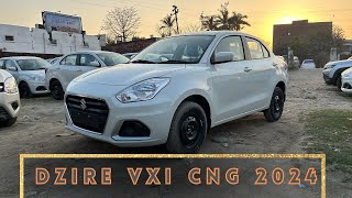 Maruti Dzire vxi 2024  Dzire vxi cng  full detailed review 🔥 [upl. by Anselmo]