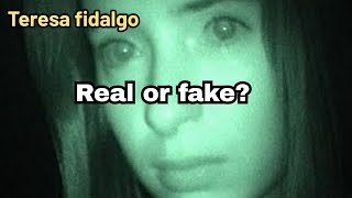 story of Teresa fidalgo 🔪 real or fake horror story horror video trending 1million [upl. by Widera]