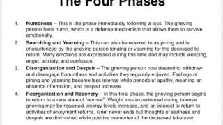 The Four Tasks of Mourning  Hope and Healing from Parmenter Foundation [upl. by Erbas154]