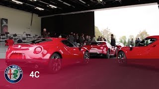 Alfa Romeo 4C  First European deliveries at Balocco  Full Video [upl. by Sauveur684]