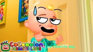 Cocomelon Days of the Week Song Sarcastic Laugh [upl. by Inalial]