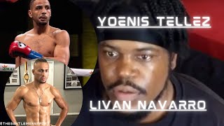 Yoenis Tellez vs Livan Navarro LIVE Full Fight Blow by Blow Commentary [upl. by Ayalahs]