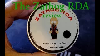 The Zathog RDA review [upl. by Irrem]