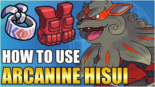 Best Arcanine Hisuian Moveset Guide  How To Use Arcanine Competitive VGC Pokemon Scarlet Violet [upl. by Ztnahc]