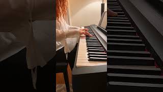 Nuvole Bianche  Ludovico Einaudi shorts piano pianomusic yamaha [upl. by Nedia]