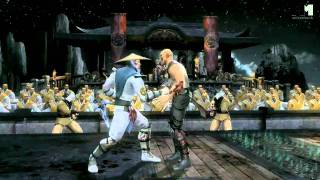 Mortal Kombat 9  Raiden  gameplay trailer HD OFFICIAL Trailer MK9 2011 [upl. by Mara]