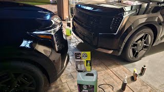 Ceramic Detail Coating  Small Review Kia Gt Line Fleet EV9 amp Carnival [upl. by Trescha347]