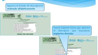 Cómo utilizar el DeCS Descriptores en Ciencias de la Salud [upl. by Buford]