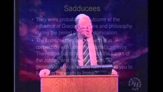 Pharisees and Sadducees  Chuck Missler [upl. by Kcirtapnhoj]