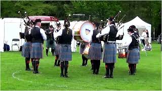 City of Inverness Pipes and Drums Banchory 12 5 2024 [upl. by Nicolella579]