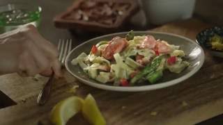 How To Make Lemon Parmesan Salmon Pasta  An Original Knorr® Recipe [upl. by Rosecan]