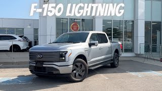 2023 Ford F150 Lightning Walkaround [upl. by Andreana]