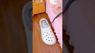 🍼👩‍🍼🤰Baby entertainment  Baby care products  Peephole crib shoes online babyfun cute babytoys [upl. by Holey149]