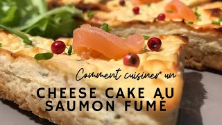 CHEESE CAKE AU SAUMON FUME  latelier culinaire Guy Demarle [upl. by Whiteley]