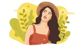 How to create FLAT ILLUSTRATION based on photo in Adobe Illustrator [upl. by Kanal]