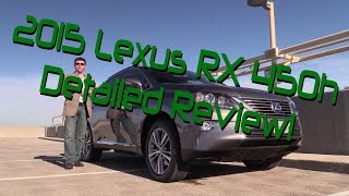 2015 Lexus RX 450h Hybrid Detailed Review and Road Test [upl. by Nuahsel96]