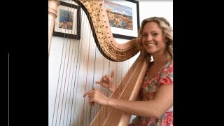 Kelsey Johnson Harpist  “It Is Well With My Soul” [upl. by Payne]