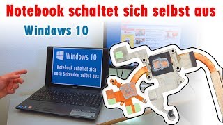 Notebook schaltet sich einfach aus beim Hochfahren  Laptop mit Windows 10 [upl. by Eamon]