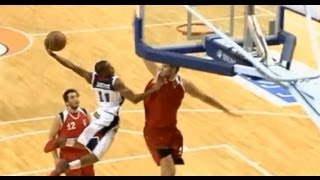 TFBDunks 59quot NCAA Dunk Champ James Justice DUNKS ALL OVER 7 FOOTER in Asia [upl. by Assened]