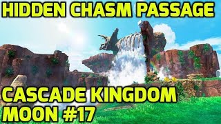 Super Mario Odyssey  Cascade Kingdom Moon 17  Hidden Chasm Passage [upl. by Petty530]