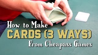 How to Make Cards 3 Ways [upl. by Aniad983]