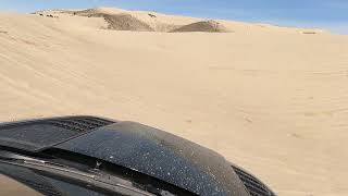 LOUD 2023 Ram TRX found some sand dunes in Mojave [upl. by Jahncke]