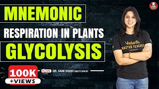 Glycolysis  Mnemonic  Respiration In Plants  NEET 2023 AIIMS AIPMT JIPMER  Vani Maam VBiotonic [upl. by Ardnasyl]