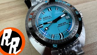 Doxa Sub 300 Aquamarine COSC Exquisite Timepieces [upl. by Adnek]