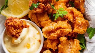 Ultra Crispy Salt amp Pepper Squid [upl. by Peace]