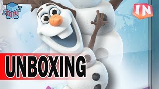 Disney Infinity 3 OLAF Figure Unboxing [upl. by Hayyifas]