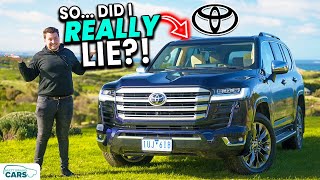 2022 Toyota LandCruiser 300 Series Sahara ZX Review Was I ACTUALLY LYING [upl. by Fawcett]