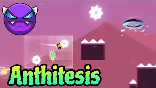 Antithesis by Dkitey 100 Easy Demon  Geometry Dash 22 [upl. by Balcer]