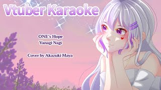 COVER Ones Hope「 Yanagi Nagi 」By Akazuki Maya  Lyrics [upl. by Byrne285]