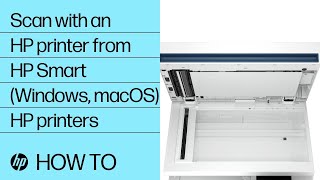 How to scan with an HP printer from HP Smart  HP printers  HP Support [upl. by Ewold654]