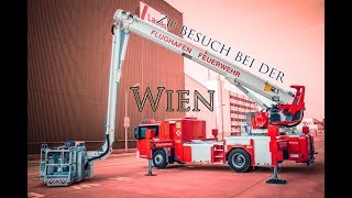 Zu Besuch bei der Flughafen Feuerwehr Wien [upl. by Nenney]