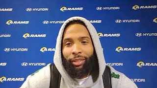 Odell Beckham Jr On Being Back In Playoffs amp His Progress Since Joining Rams [upl. by Eastman645]