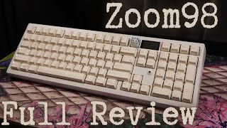 A BUDGET Full Size Keyboard Zoom 98 Full Review and Soundtest With WS Switches [upl. by Nacim]