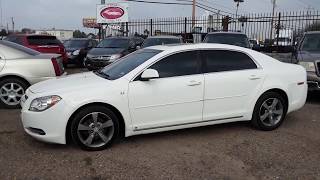 A test drive experience and review of a ‘2008 Chevrolet Malibu 2LT White Sedan’ by RampR Auto Dynamics [upl. by Robison]